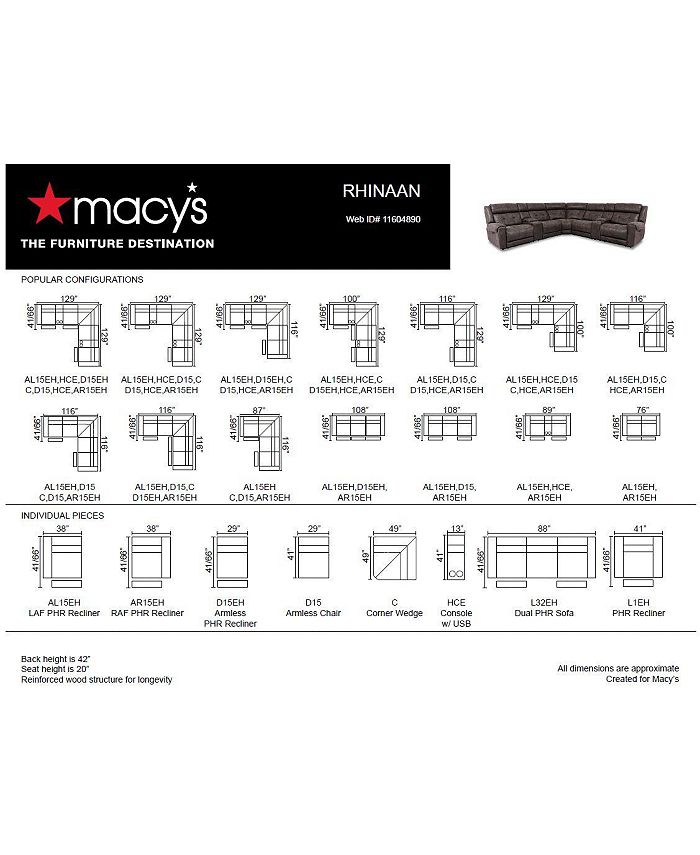 Furniture CLOSEOUT! Rihaan 3Pc. Fabric Sofa with 2 Power Recliners