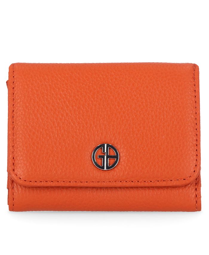 Giani Bernini Softy Leather Crossbody Wallet, Created for Macy's