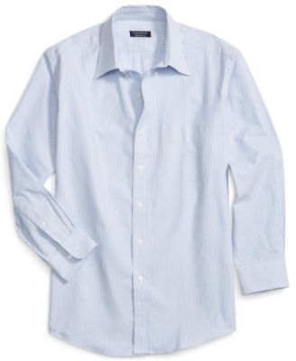 Men's Regular Fit University Stripe Dress Shirt, Created for Macy's