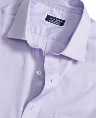 Men's Regular Fit Pinpoint Dress Shirt, Created for Macy's