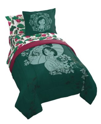 Mulan Umbrella Queen Bed Set, 7 Pieces