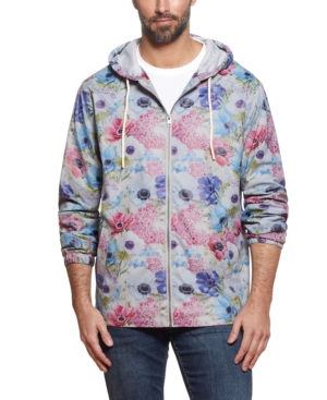Men's Floral Printed Jacket