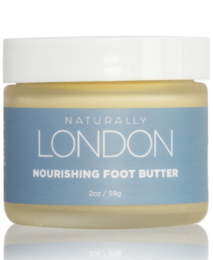 Naturally London Nourishing Foot Butter, Lavender Sweet Orange, 2-oz.
