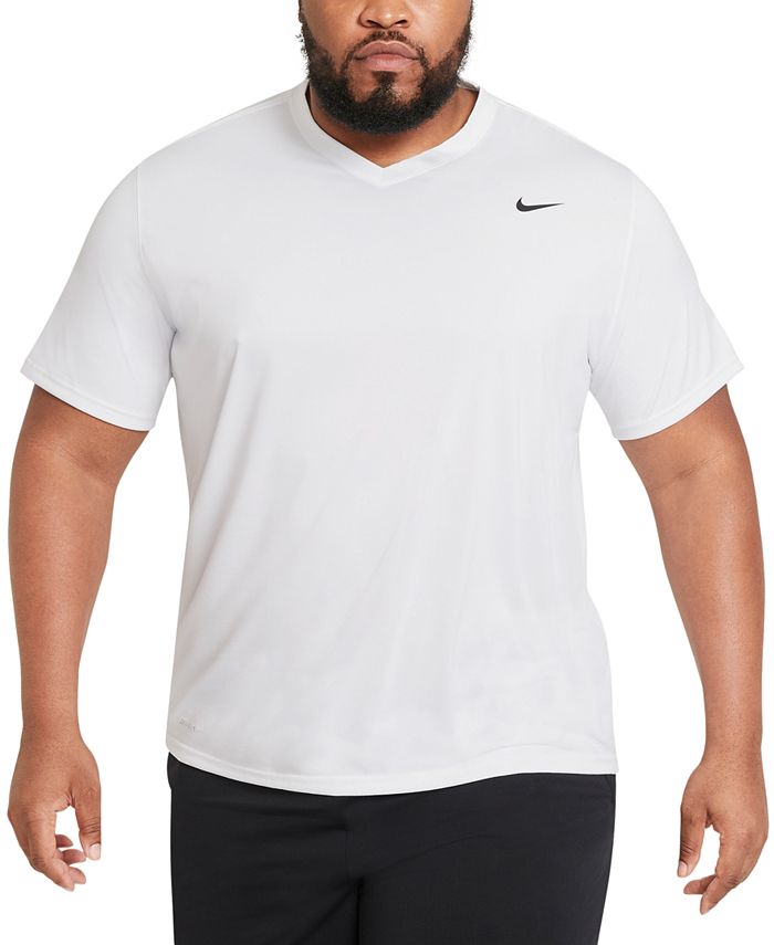 Nike Men's Legend Dri-FIT V-Neck T-Shirt & Reviews - Activewear - Men ...