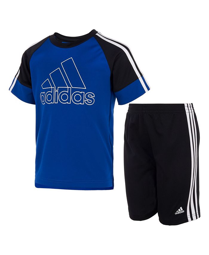 adidas Toddler Boys Goals T-shirt and Shorts Set, 2 Piece - Macy's