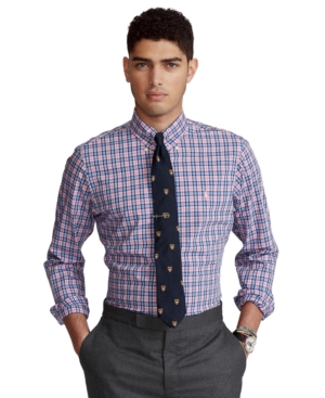 Polo Ralph Lauren Men's Classic-Fit Plaid Poplin Shirt