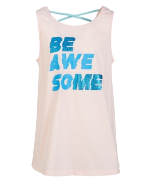 Ideology Big Girls Cross-Back Tank Top Created for Macy's