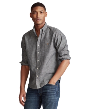 Polo Ralph Lauren Men's Big & Tall Chambray Shirt