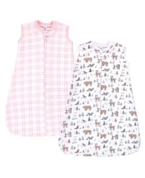 Baby Girls and Boys Premium Quilted Sleeveless Sleeping Bag and Wearable Blanket