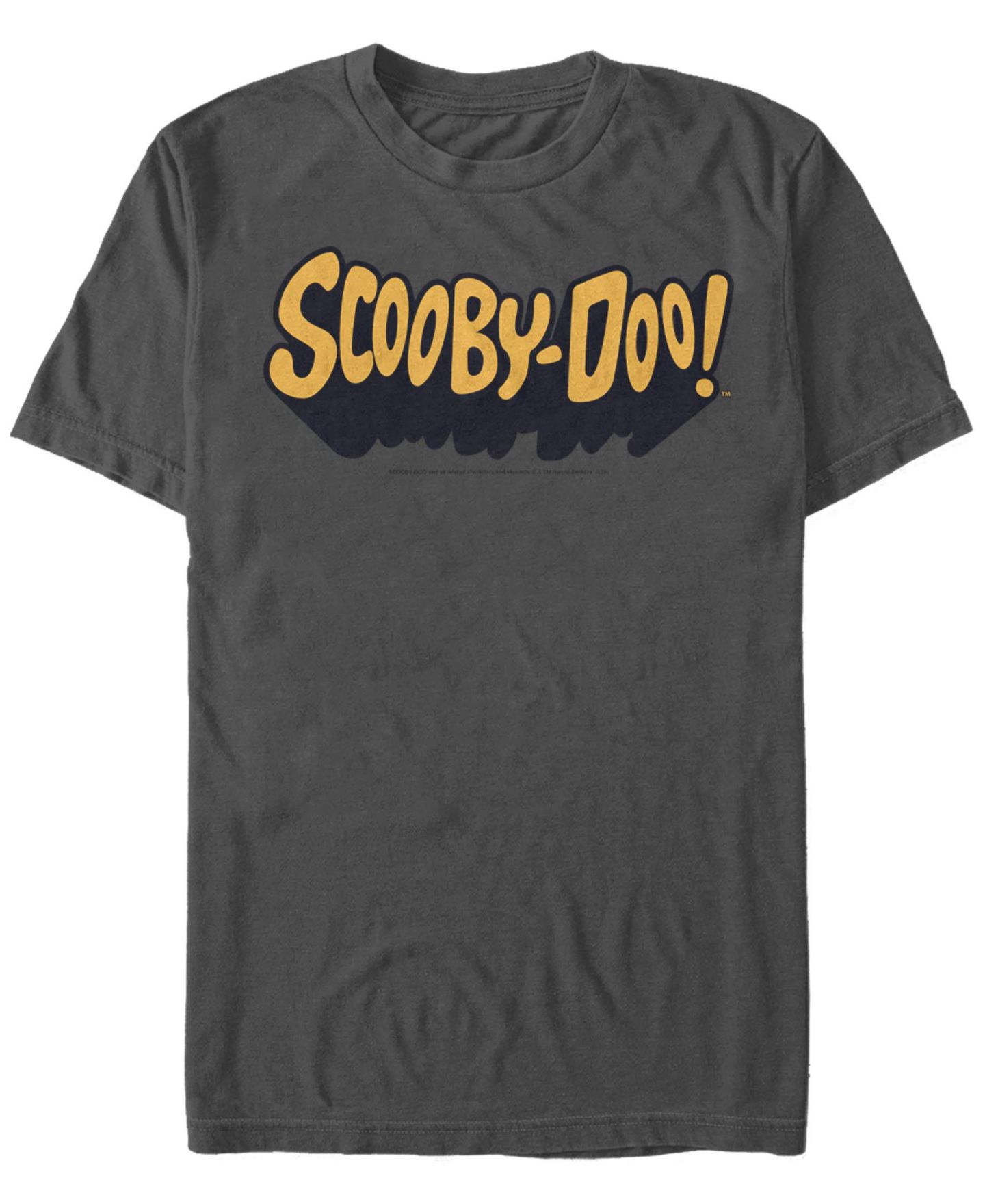 Мужская футболка Fifth Sun Scooby Doo Classic Logo Short Sleeve, цвет: Угольный — фото 1