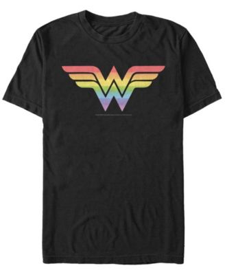 Men's Wonder Woman Wonder Rainbow Short Sleeve T-shirt
