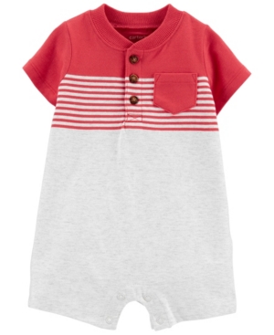 Carter's Baby Boys Henley-Style Romper