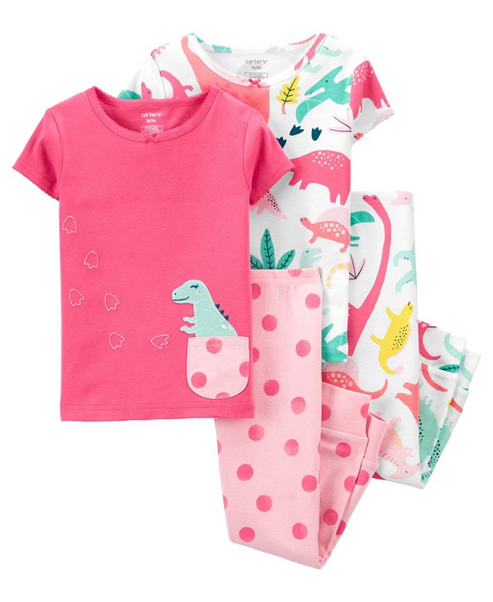 Carter s Baby Girls Dinosaur Pajama Set 3 Pieces Macy s