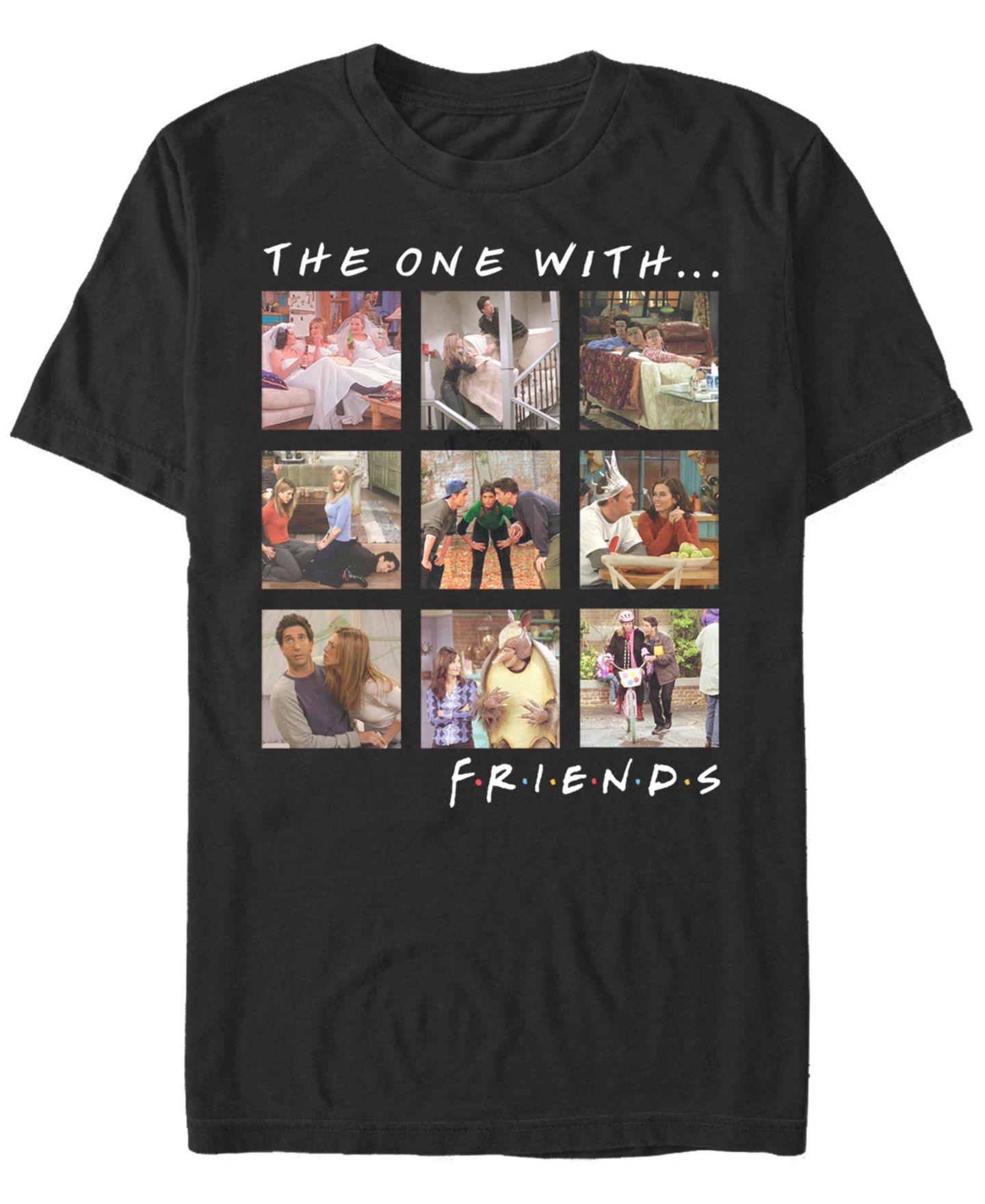 Мужская футболка Fifth Sun Friends Episode Box Up Short Sleeve, цвет: Чёрный — фото 1