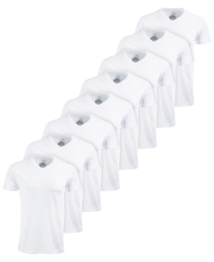 Club Room Men's V-Neck T-Shirts 8-Pack Created for Macy's