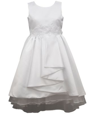 Macys girls white dresses online