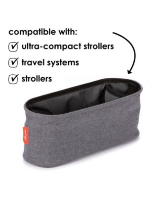 Buggy Buddy Universal Stroller Organizer with Cup Holders, Secure Attachment, Zippered Pockets
