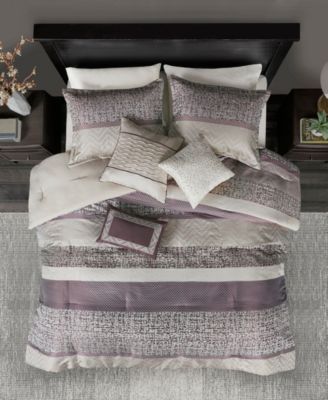 Rhapsody Jacquard 7-Pc. Comforter Set, King