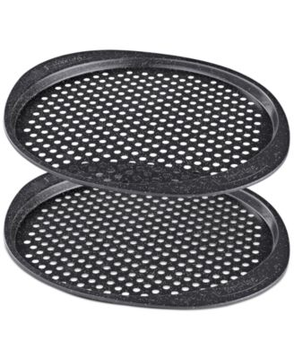 Prestige - Stone Quartz 14" Nonstick Pizza Crisper Pans, Set of 2
