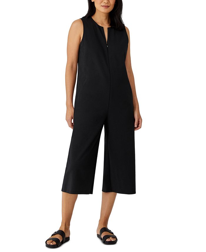 Eileen fisher crop jumpsuit best sale