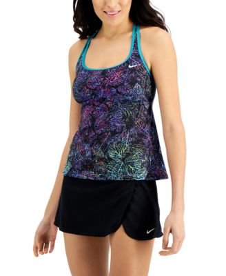 racerback tankini with skirt