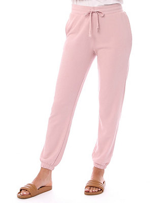 Alternative Apparel Women's Washed French Terry Classic Sweatpant - Macy's