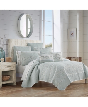 Royal Court Water's Edge 2-pc. Quilt Set, Twin/twin Xl In Aqua