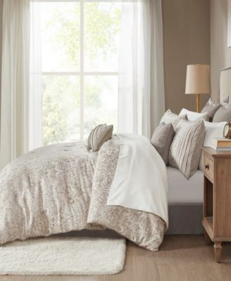 Emilia Jacquard 12-Pc. Comforter Set, King