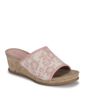 Baretraps Flossey Wedge Sandal Slides Women's Shoes