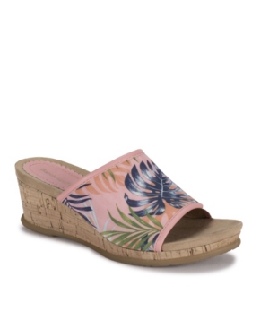 Baretraps Flossey Wedge Sandal Slides Women's Shoes