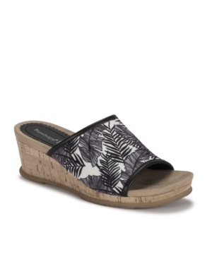 Baretraps Flossey Wedge Sandal Slides Women's Shoes