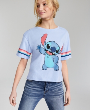 Disney Juniors' Stitch-Graphic T-Shirt