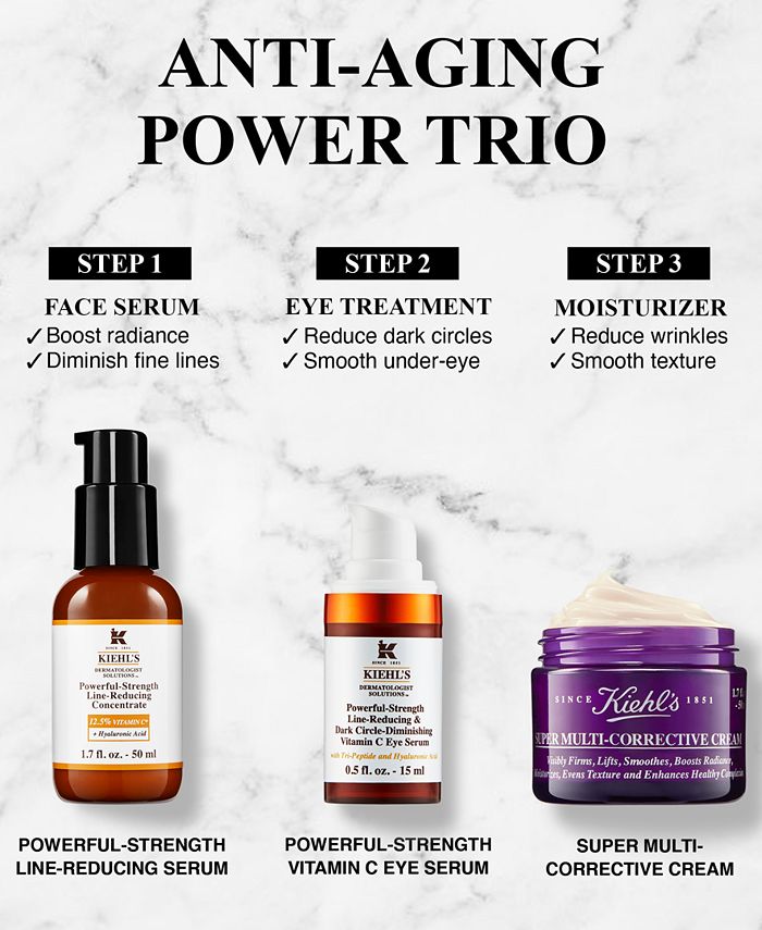 Kiehl's Since 1851 Anti-Aging Power Trio Collection - Macy's