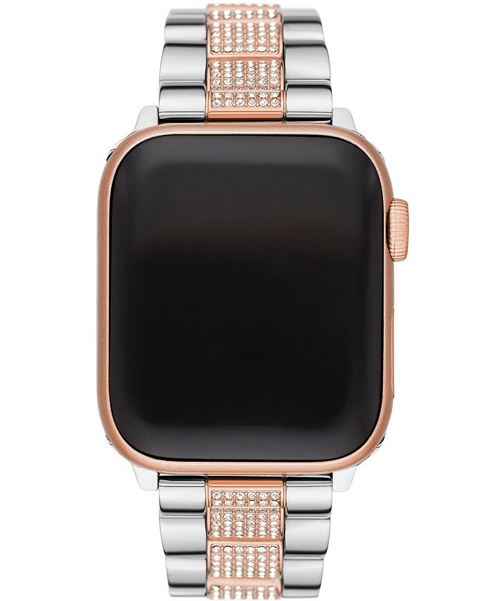 Michael Kors Two-Tone Stainless Steel 38/40mm Bracelet Band for Apple Watch®  & Reviews - All Fashion Jewelry - Jewelry & Watches - Macy's
