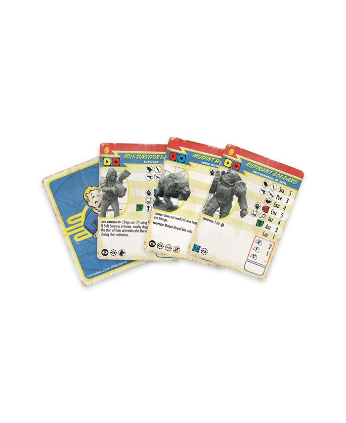 Modiphius fallout wasteland warfare wave 1 fundamentals card deck