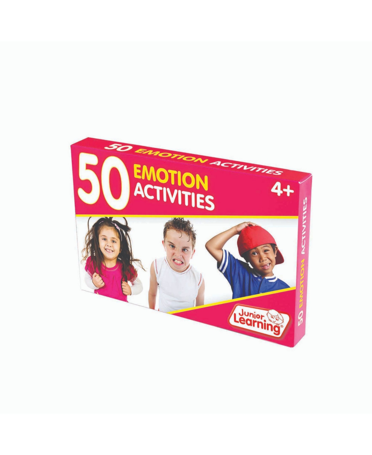 Redbox Junior Learning 50 Emotion Educational Activity Cards In Open Misce