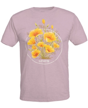 Levi's Men's Calipop T-shirt In Lavender Herb Reactive Wash