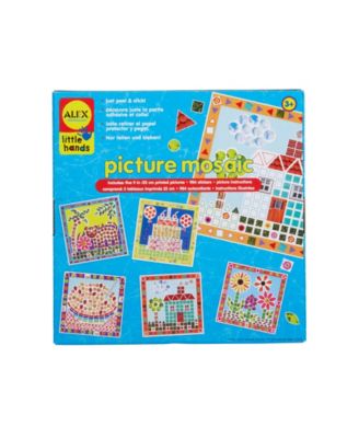 Alex Little Hands Picture Mosaic Kids Toddler Art and Craft Activity