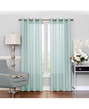 Eclipse Liberty Light Filtering Sheer Curtain 84
