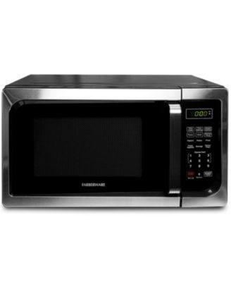 Farberware Compact Countertop Microwave Oven, 0.9 cu. ft., 900 Watts with  Safety Lock