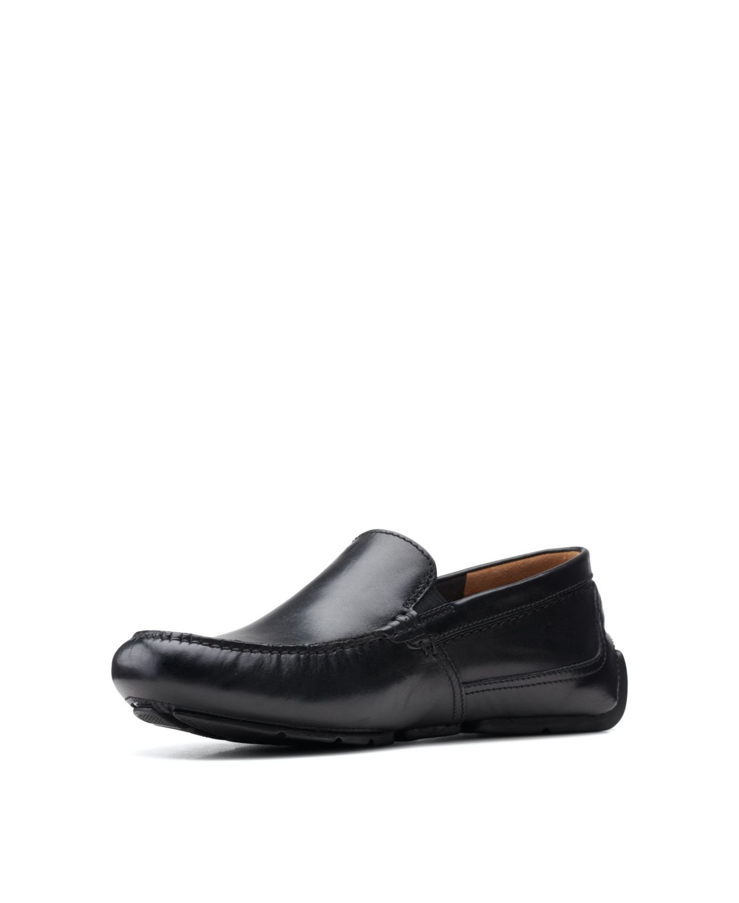 Мужские туфли для вождения Clarks Markman, цвет: Чёрный — фото 5