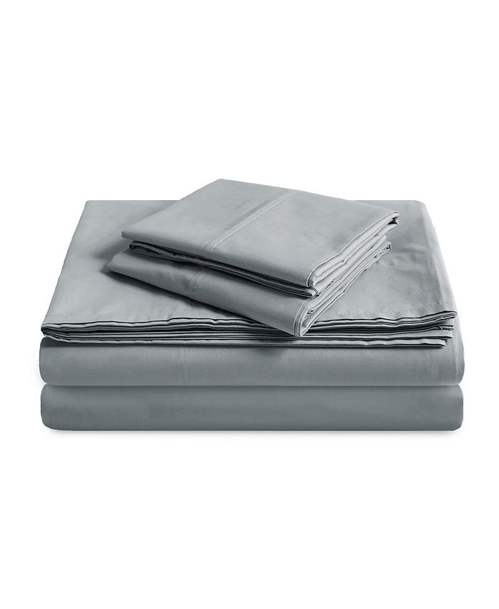 Trident Percale Weave 4 Piece Sheet Set, King Macy's