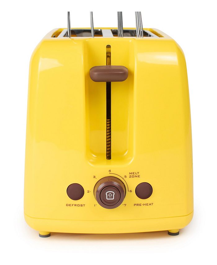 Nostalgia GCT2 Deluxe Grilled Cheese Sandwich Toaster with Easy-Clean ...