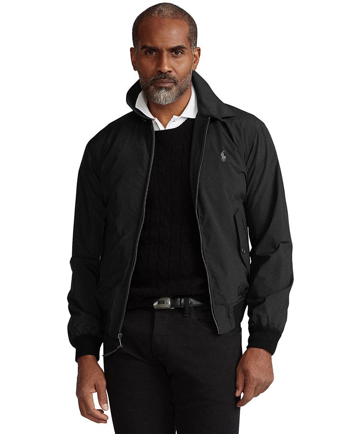Polo Ralph Lauren Men's Packable Jacket, Black, 2XL
