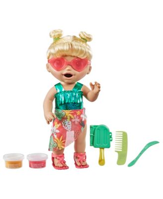 Baby Alive - BA SUNSHINE SNACKS BLD HAIR