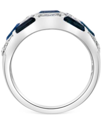 EFFY&reg; Blue & White Topaz Statement Ring (2-3/4 ct. t.w.) in Sterling Silver