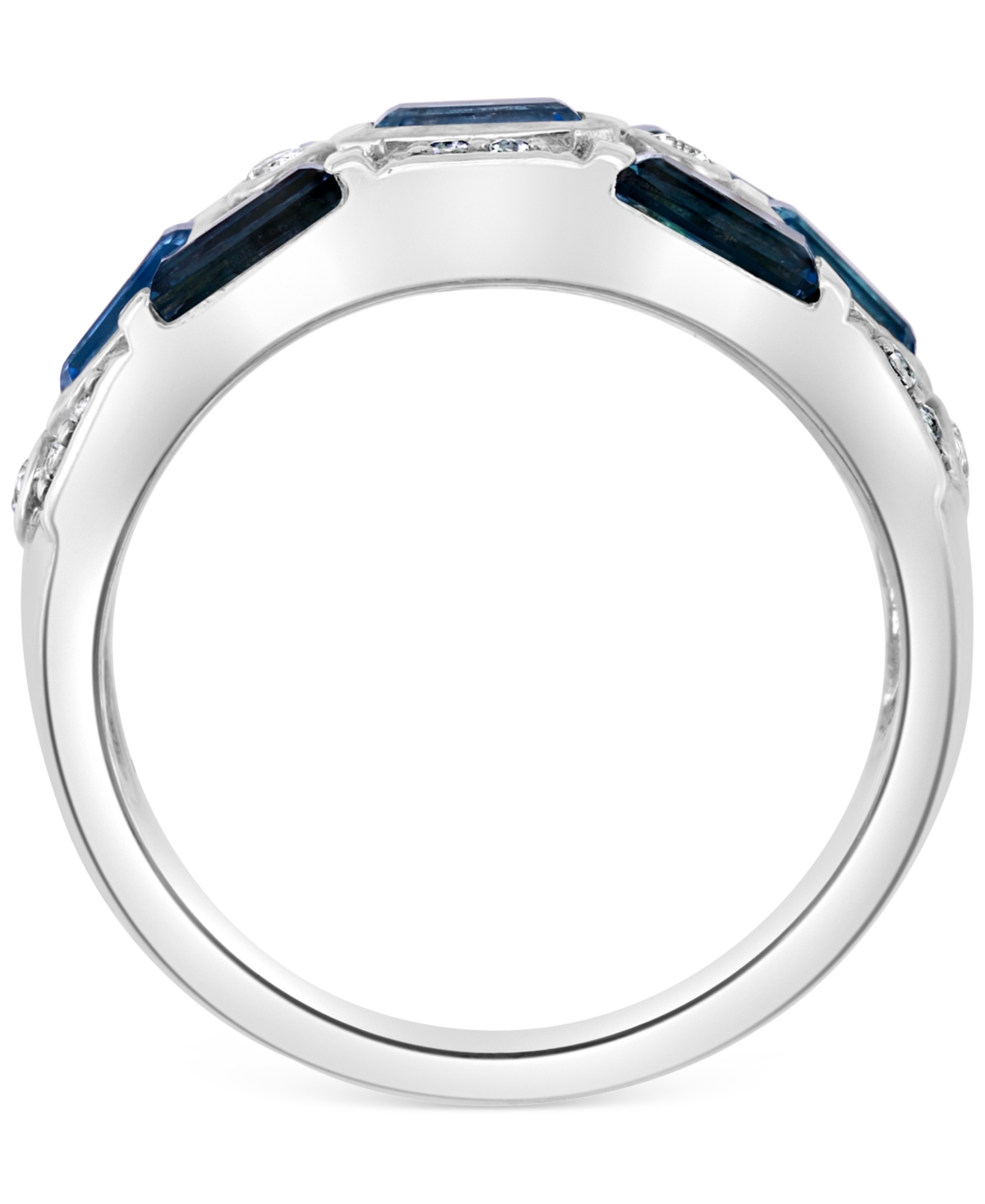 Effy& White Topaz Statement Ring (2-3/4 ct. t.w.) in Sterling Silver - Blue