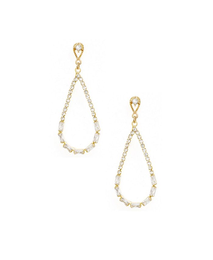 Ettika Crystal Teardrop Earrings Macys 