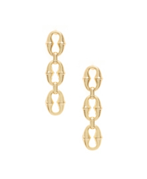 Shop Ettika Gold Plated Thick Chain Link Earrings