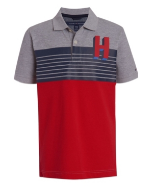 Big Boys 3D H Logo Polo T-shirt